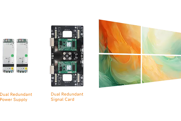Dual Backup for Power & Signal Dual Backup for Power & Signal